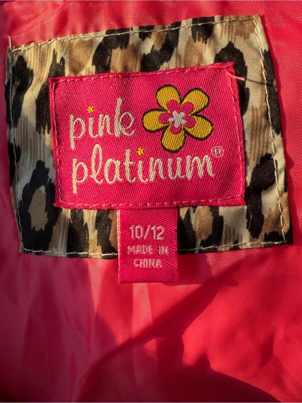 Pink Platinum new tags